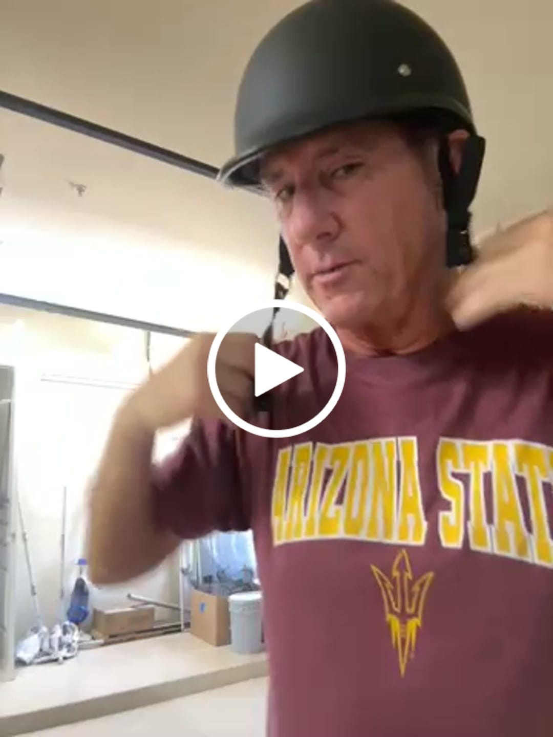 Customer video review of Low Profile Reversible DOT Polo Helmet / Matte Black