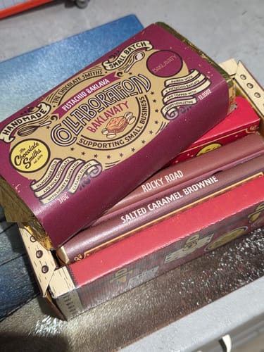 Customer photo review of Baklavaty X Chocolate Smiths Collaboration 370g