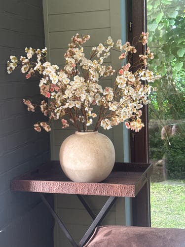Customer photo review of Terra vase - Beige (PRÉCOMMANDE – EXPÉDIÉ LE 15/05)