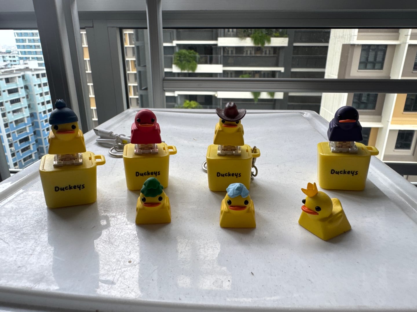 Customer photo review of Mystery Keycap - Winter Escape
