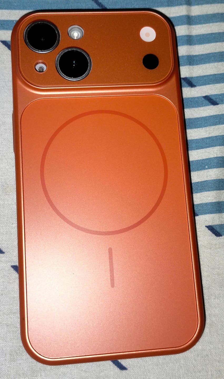 Customer photo review of Original Glass Nano Matte Case For iPhone 17 Air 16 15 14 13 Pro Max 17Pro Magnetic For Magsafe Wireless Charging Armor Funda