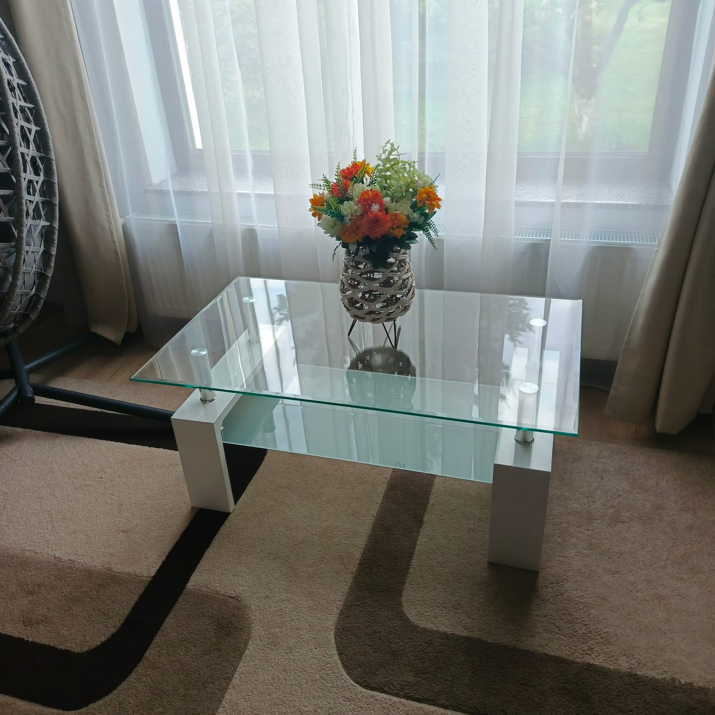 Customer photo review of Masuta DIANA INTRO, transparent/alb, 100x60x45 cm