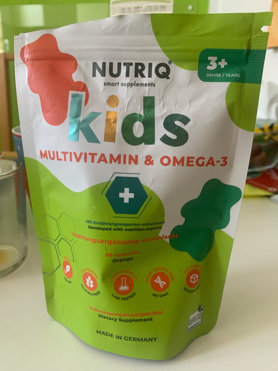 Customer photo review of Kids Multivitamin & Omega-3