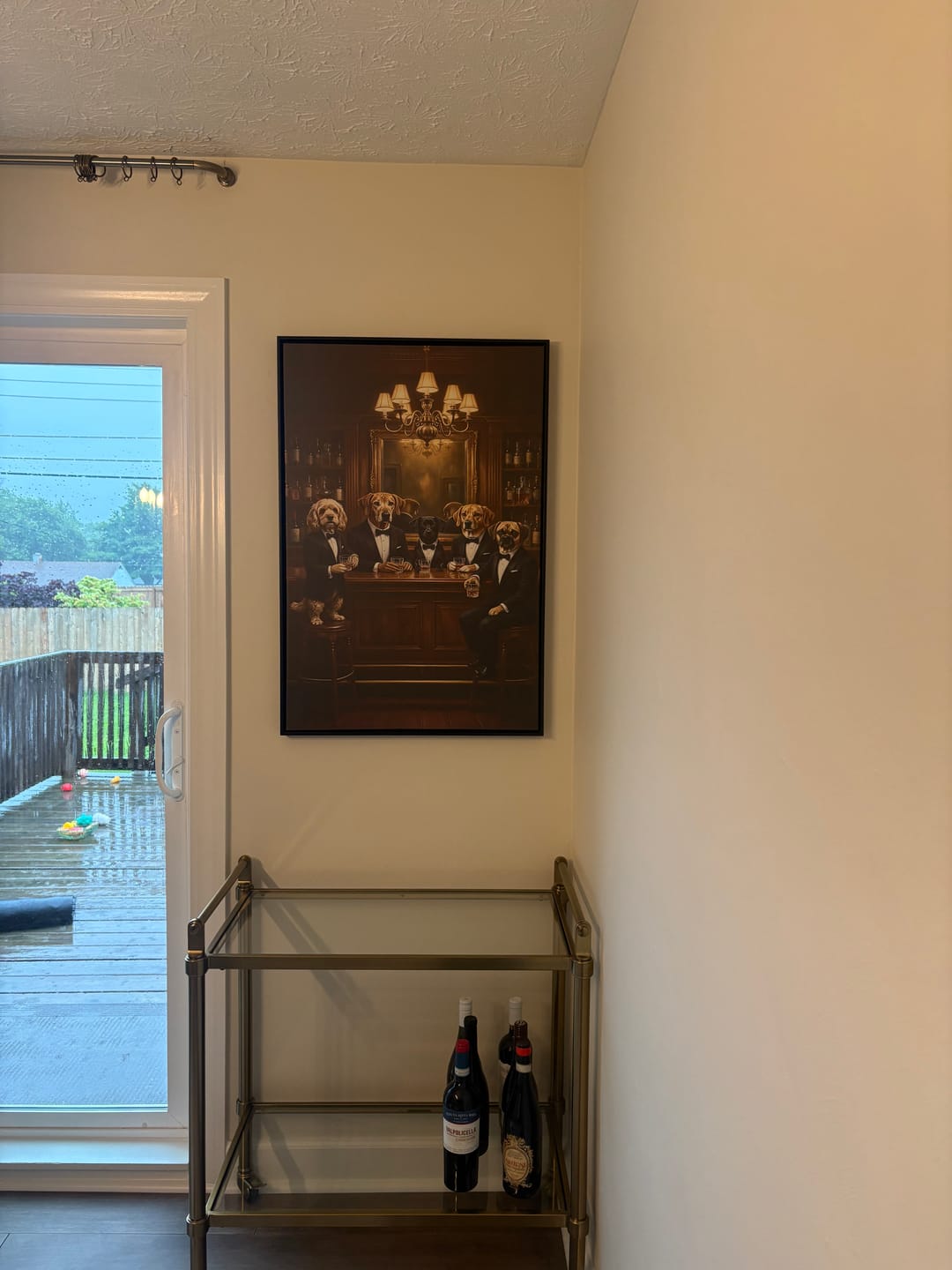 Customer photo review of Artzuzu Custom Portrait For Pets & Their Person - The Bartenders
