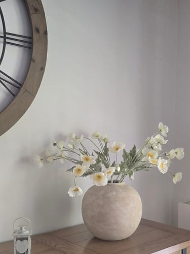 Customer photo review of Coquelicots - Blanc (10 tiges)