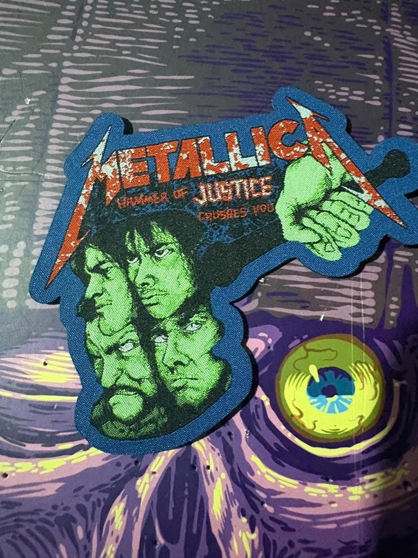 Customer photo review of Metallica - Hammer Of Justice - Patch