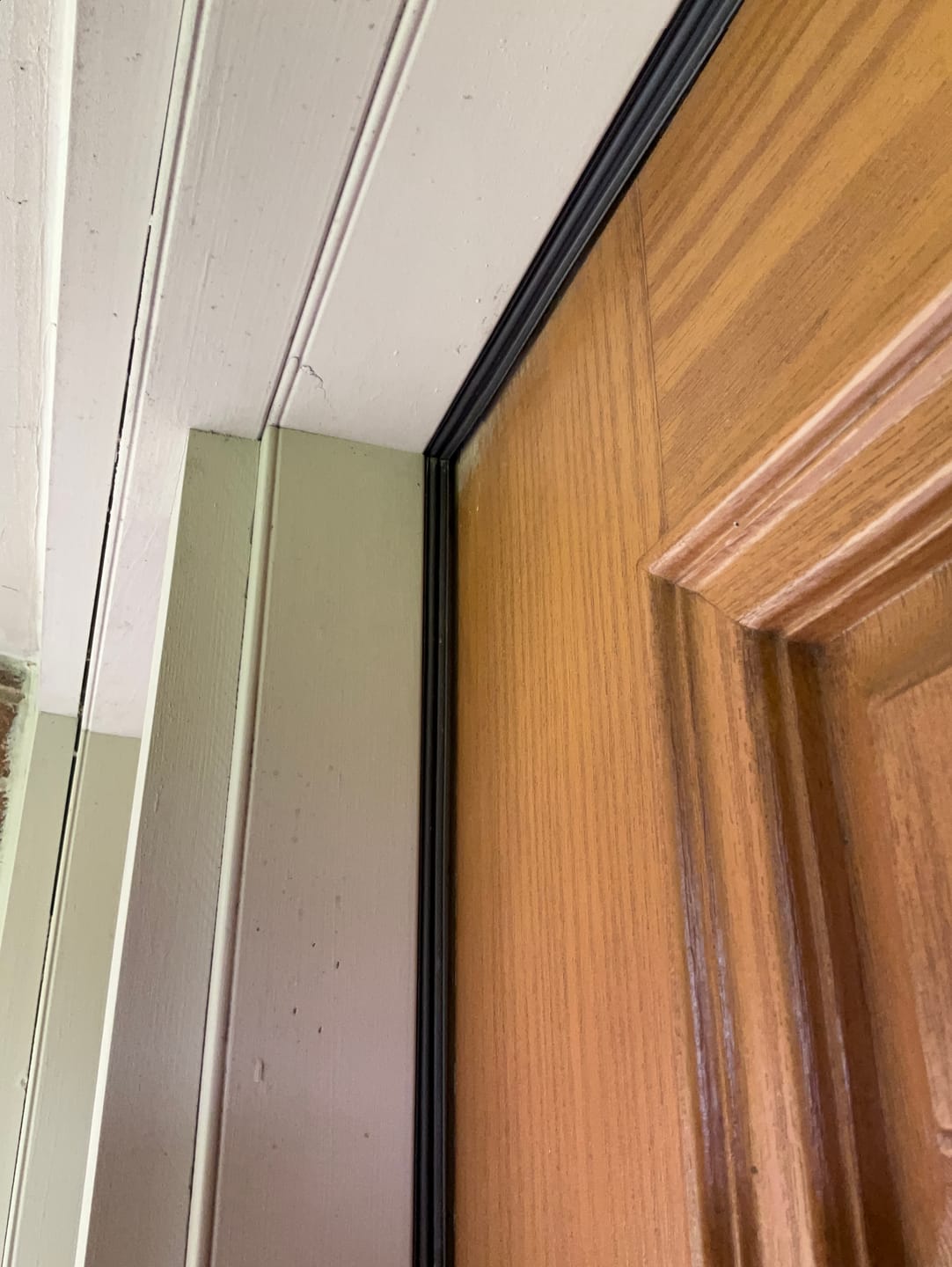 Customer photo review of 81" High Reach Magnetic Weatherstrip Set (3 pieces)