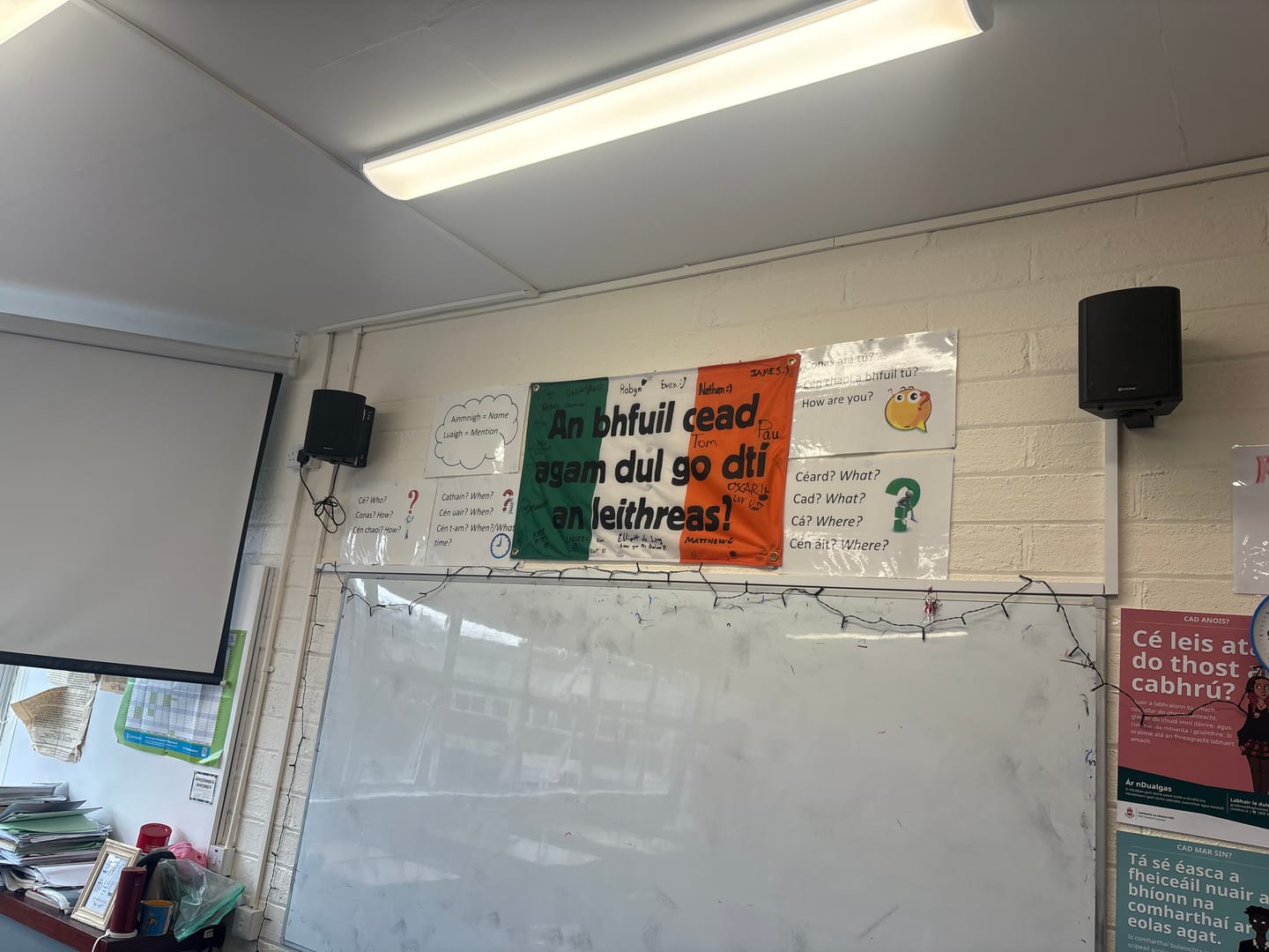 Customer photo review of Personalised Standard Flag