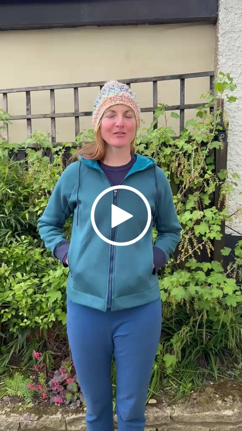 Customer video review of Plain Sweatshirt Fabric