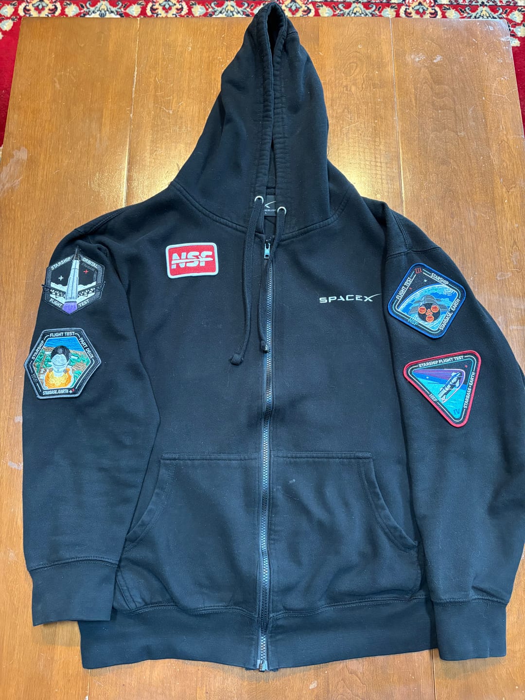 Customer photo review of Starship Flight 12 - Collectors Patch