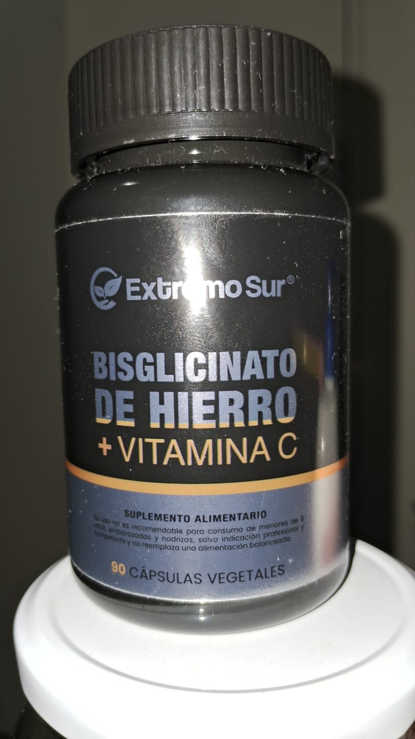 Customer photo review of BISGLICINATO DE HIERRO + VIT C