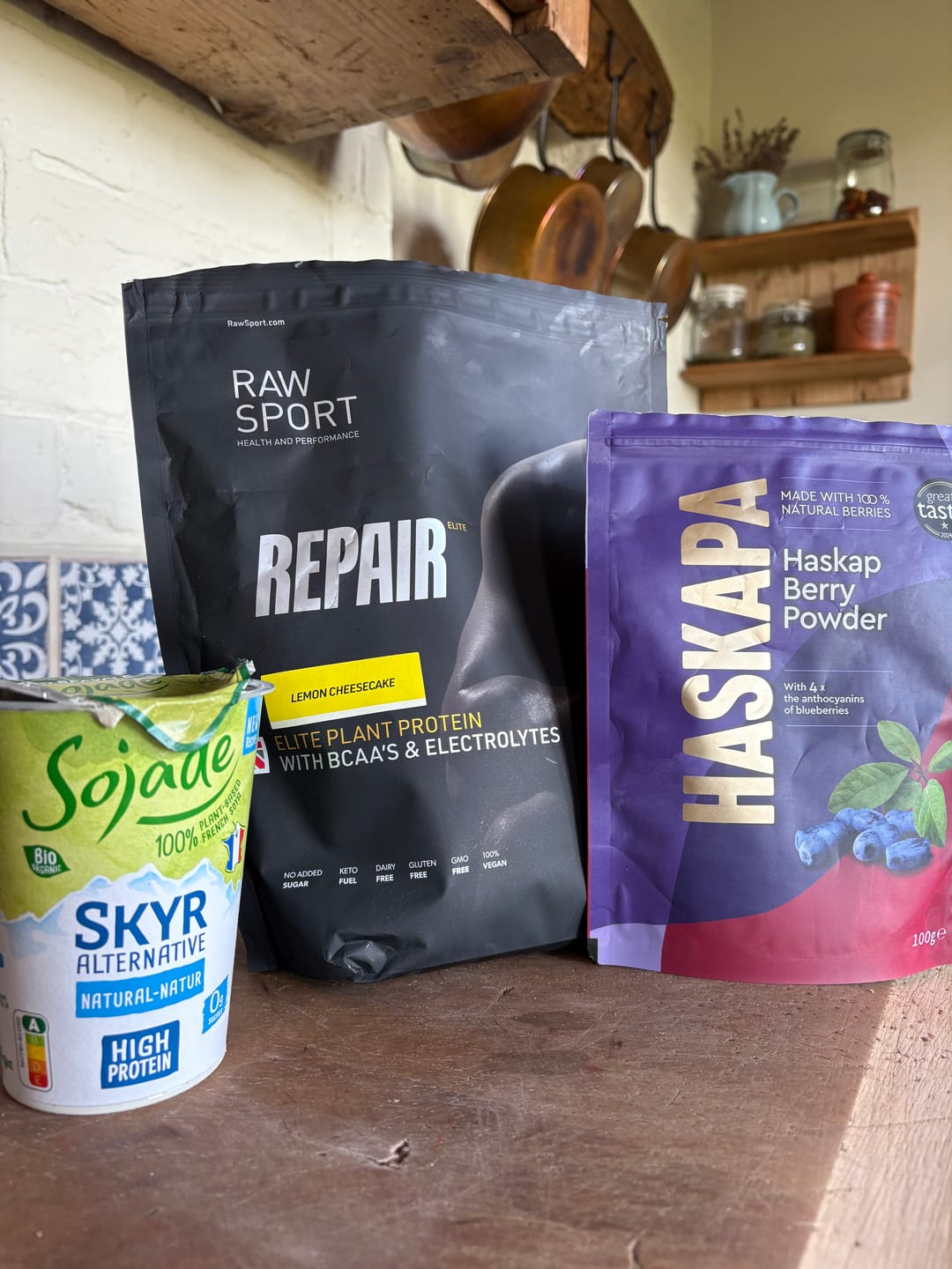Customer photo review of Elite Repair Protein Powder