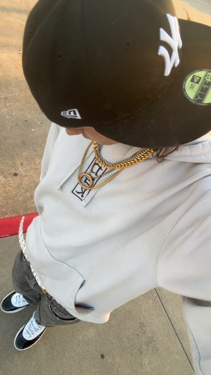 Customer photo review of 10MM Cuban Link Chain 14K Gold