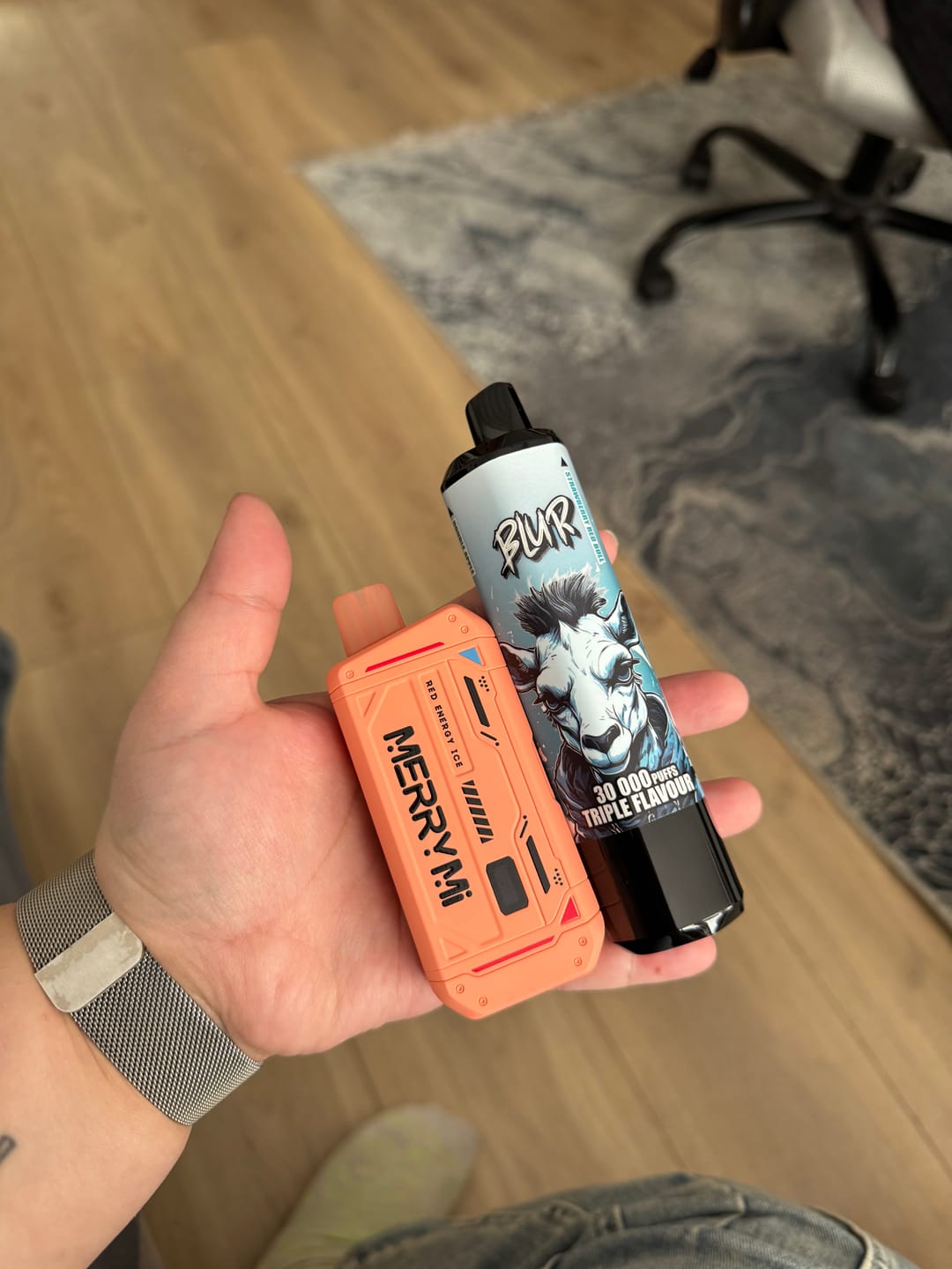 Customer photo review of Jednorazówki MERRYMI M-Mecha 16K Buchów - E papieros 3%