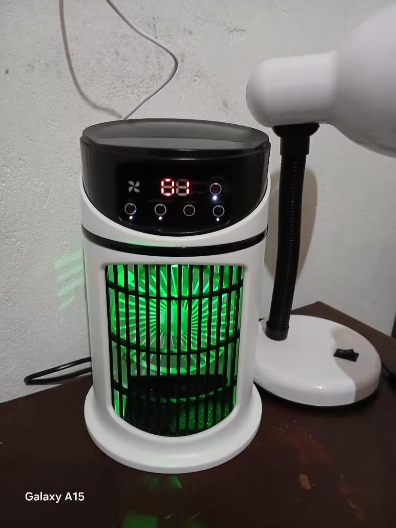 Customer photo review of 3-in-1 USB Mini-Luftkühler – Kühlung, Luftbefeuchter & Luftreiniger