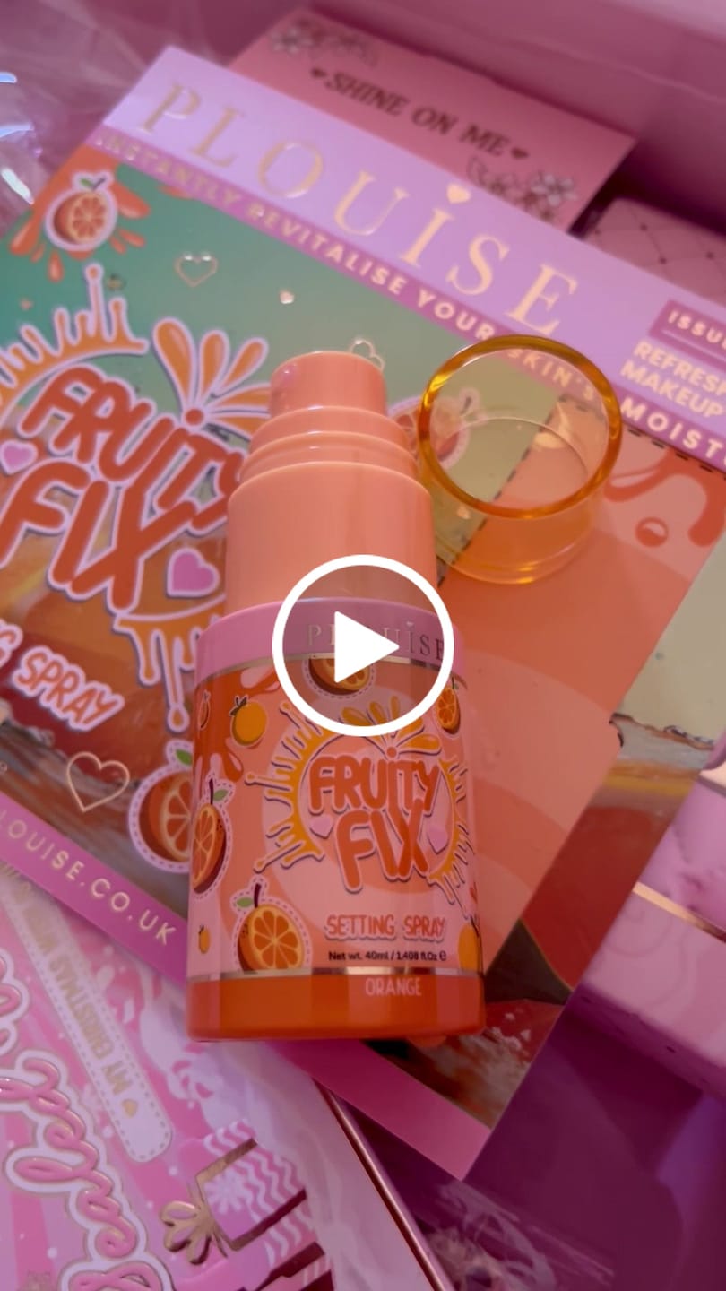 Customer video review of Fruity Fix Setting Spray Magazine