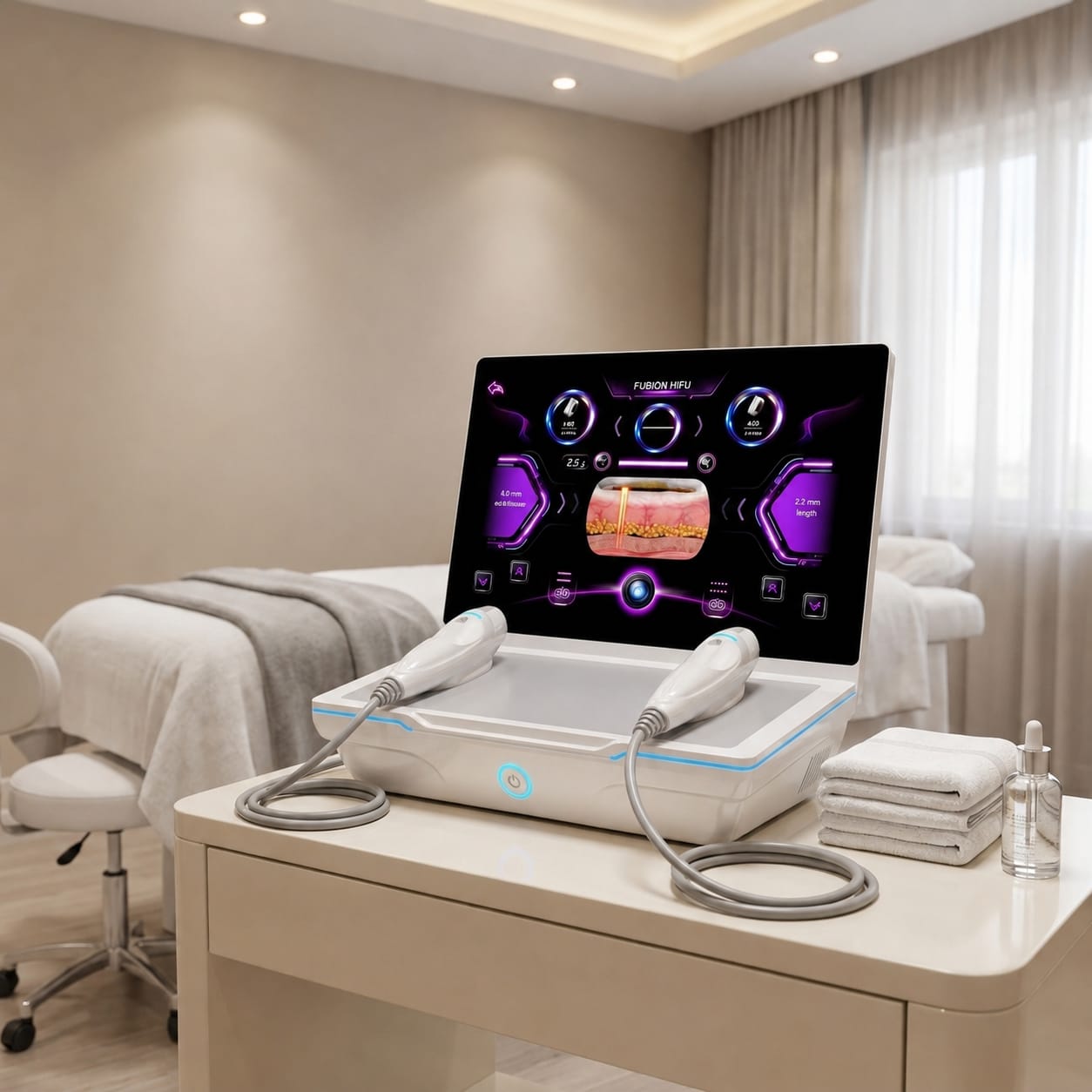 Customer photo review of Velora-X Fusion HIFU Machine