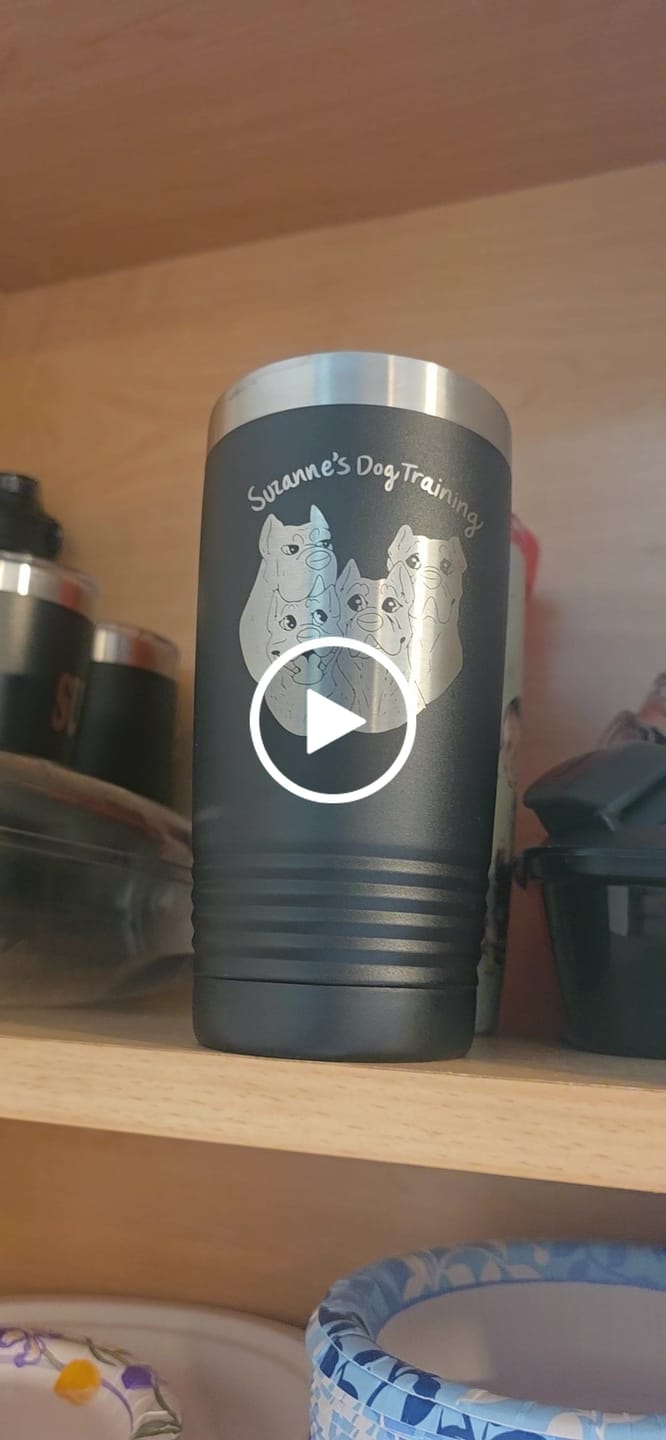 Customer video review of (12) 20 oz. Custom Engraved Tumblers