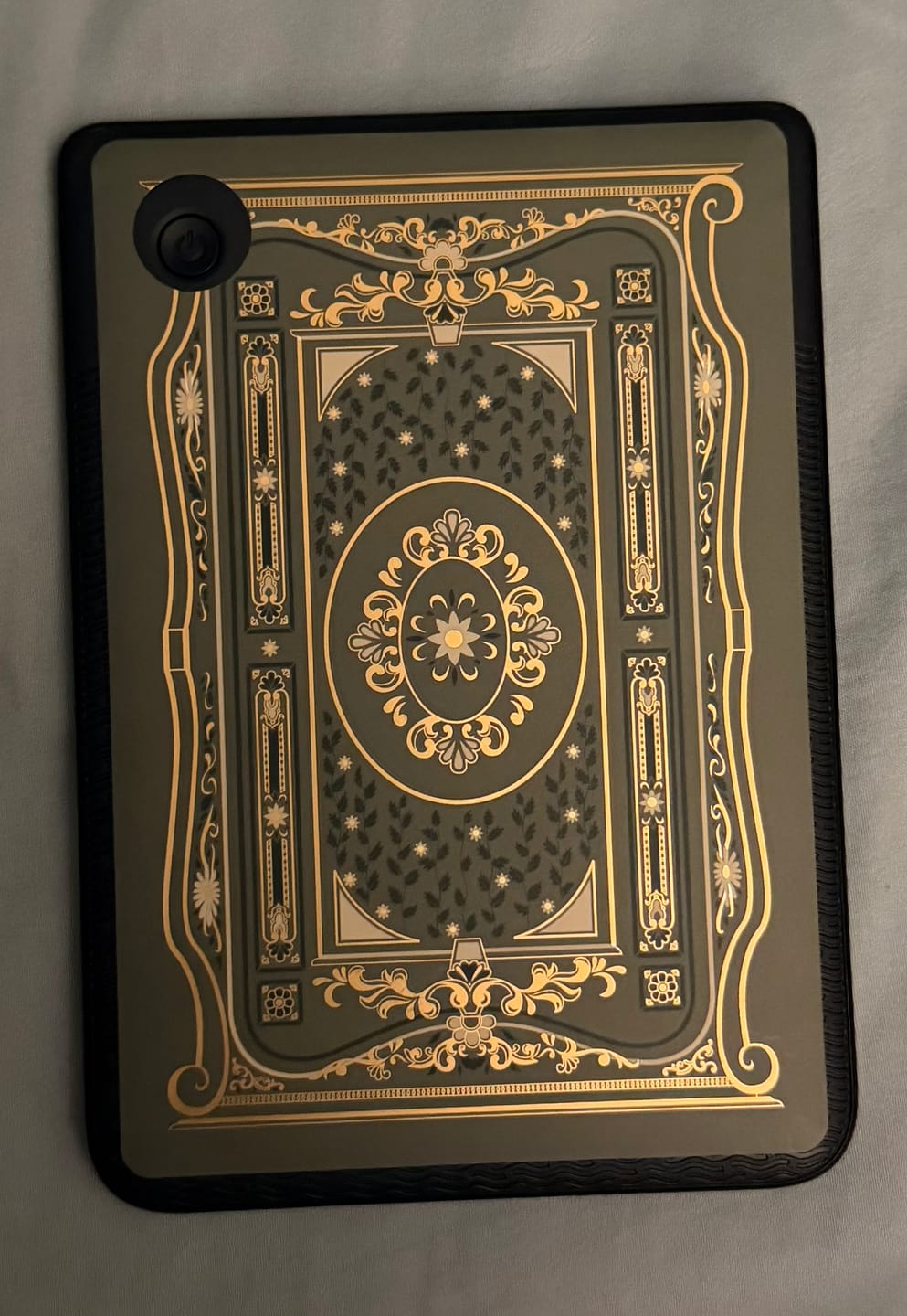 Customer photo review of Literati Sage - eReader Sticker Insert