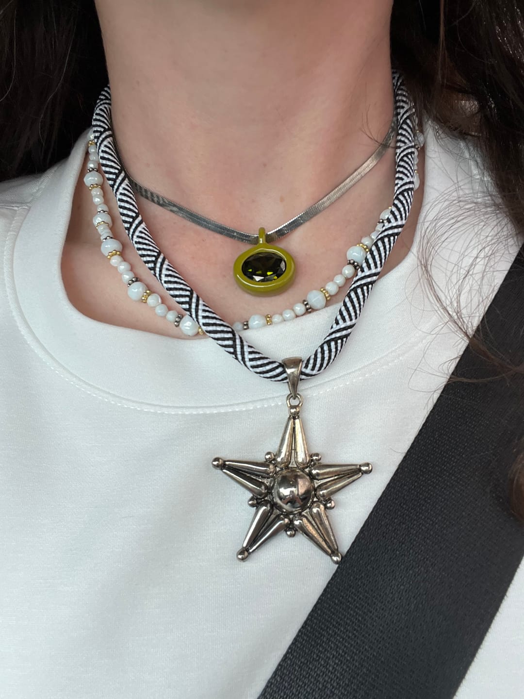 Customer photo review of The Birthstone Charm