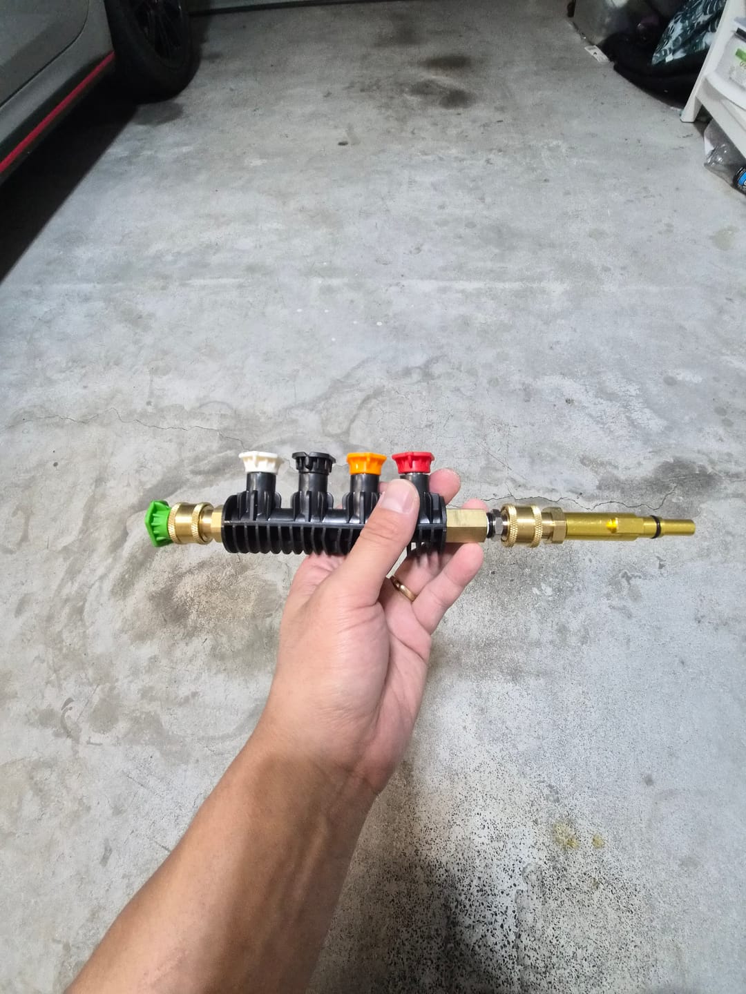 Customer photo review of Quick Connect Nozzle Kit