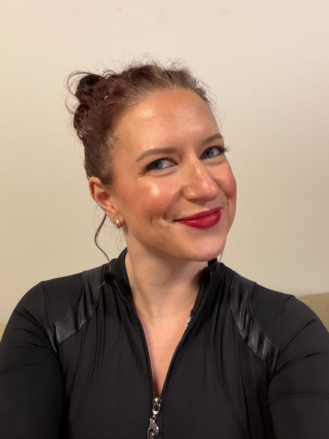 Customer photo review of Jumpsuit Ideal Suit Black