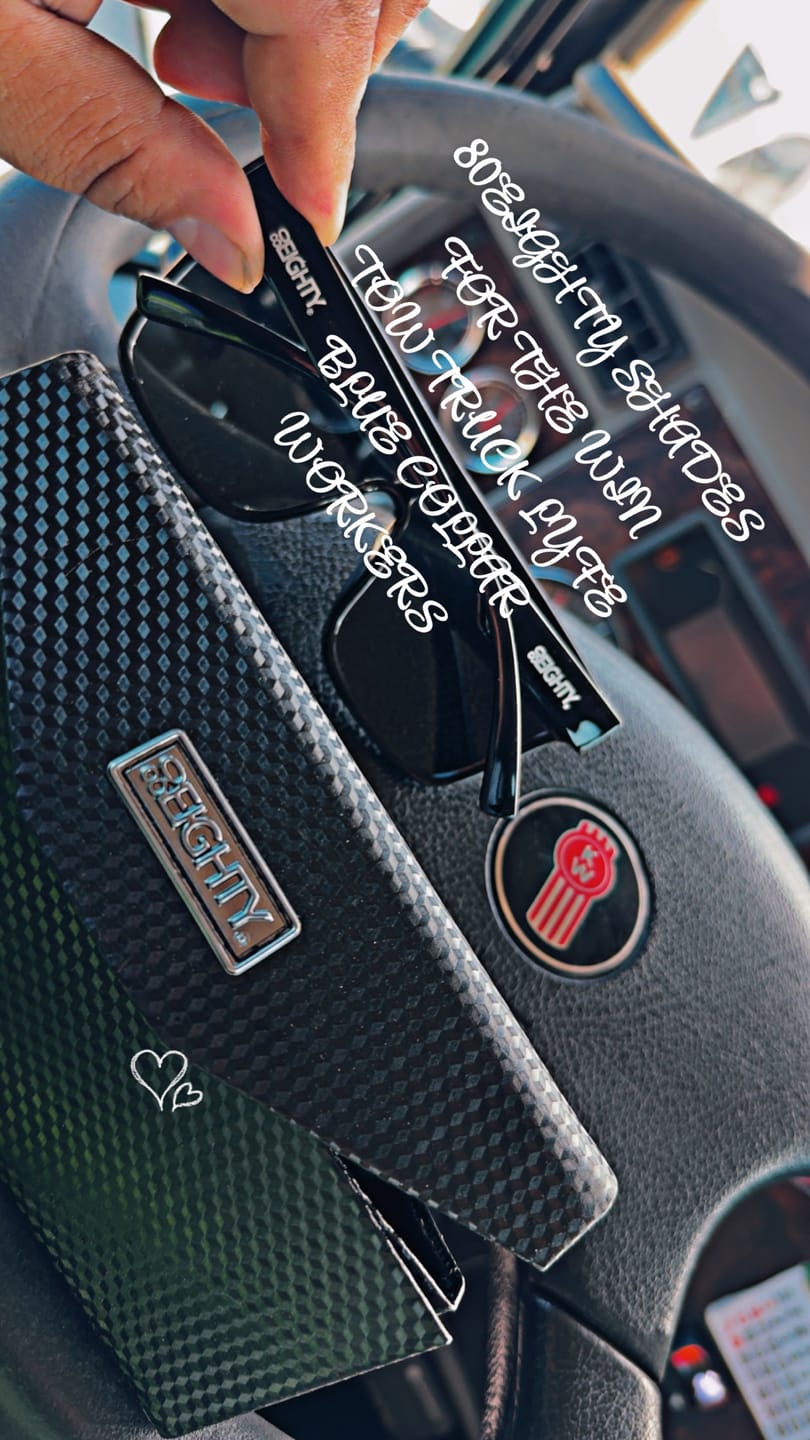 Customer photo review of 80Eighty® Polarized Murk Sunglasses