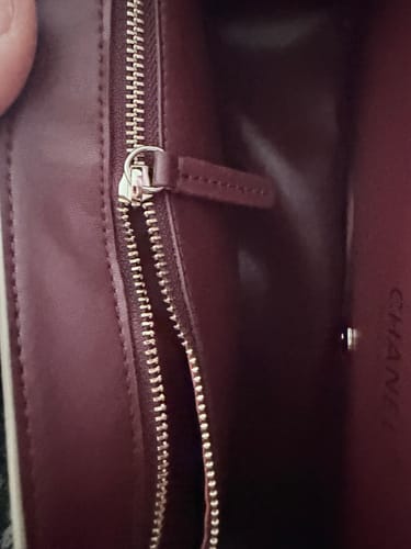 Customer photo review of Chanel 2026 Maxi Flap Bag 29cm Light Brown Grained Calfskin
