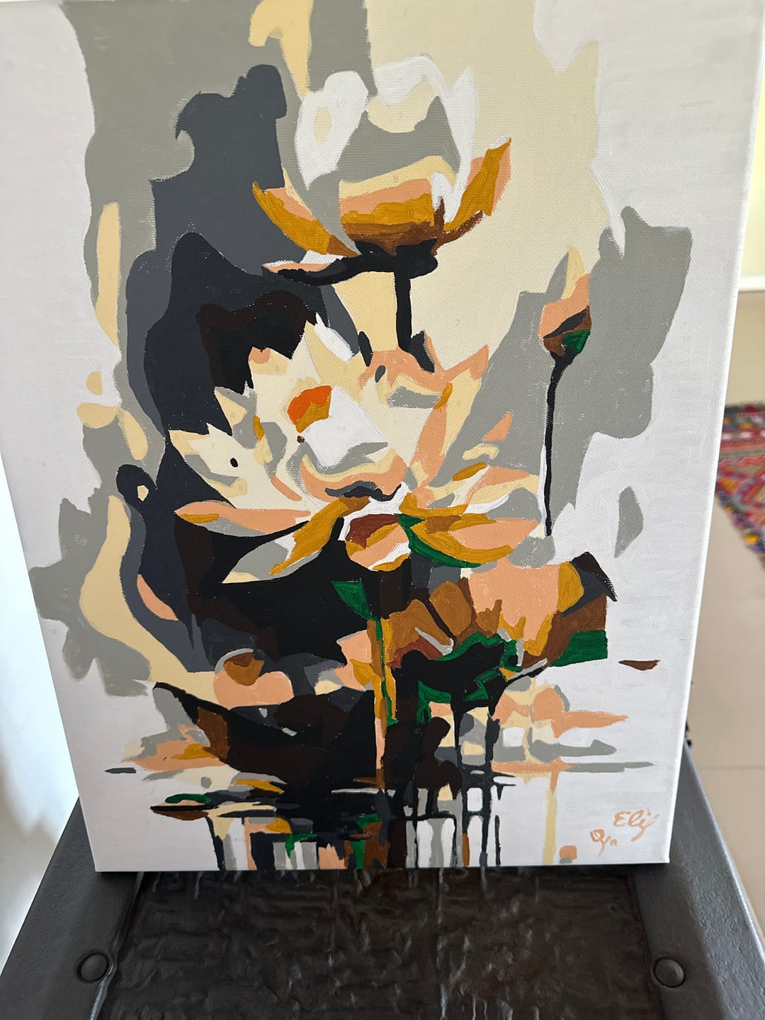 Customer photo review of Lotus Çiçeği Sayılarla Boyama Seti 35x45 cm