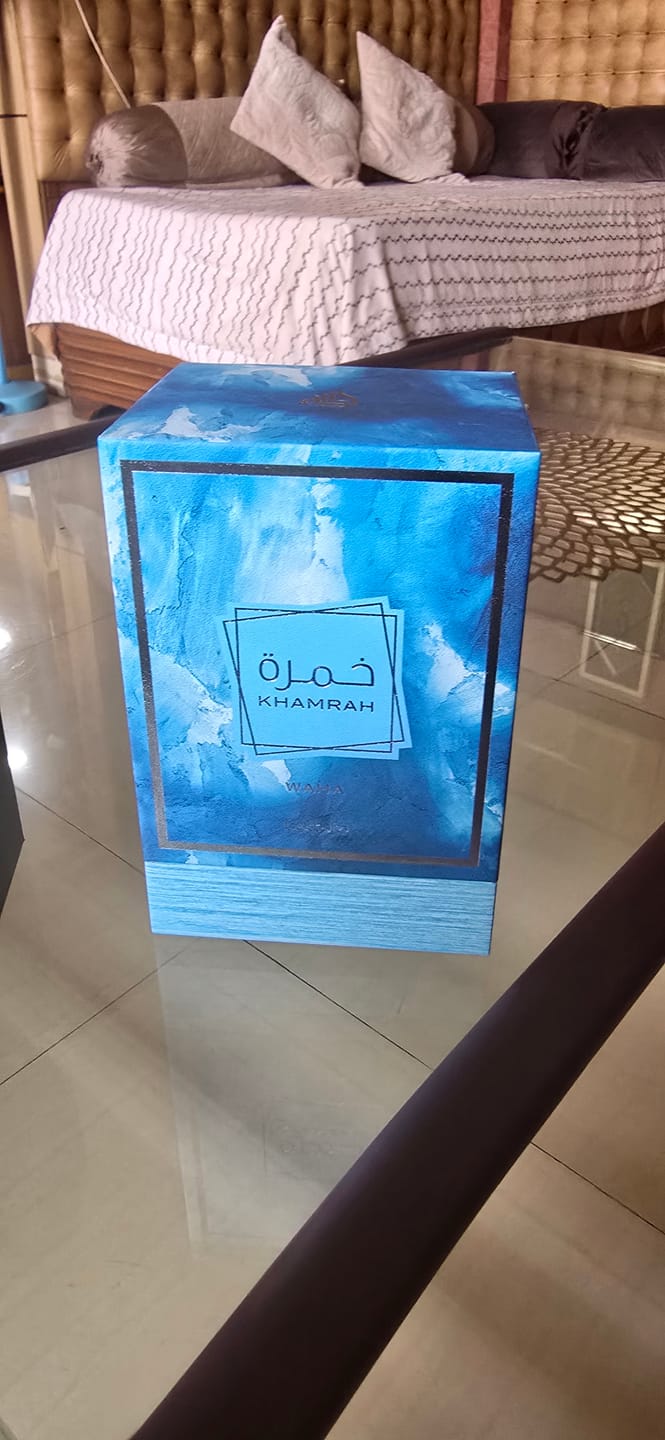 Customer photo review of Lattafa Khamrah Waha Eau De Parfum For Unisex