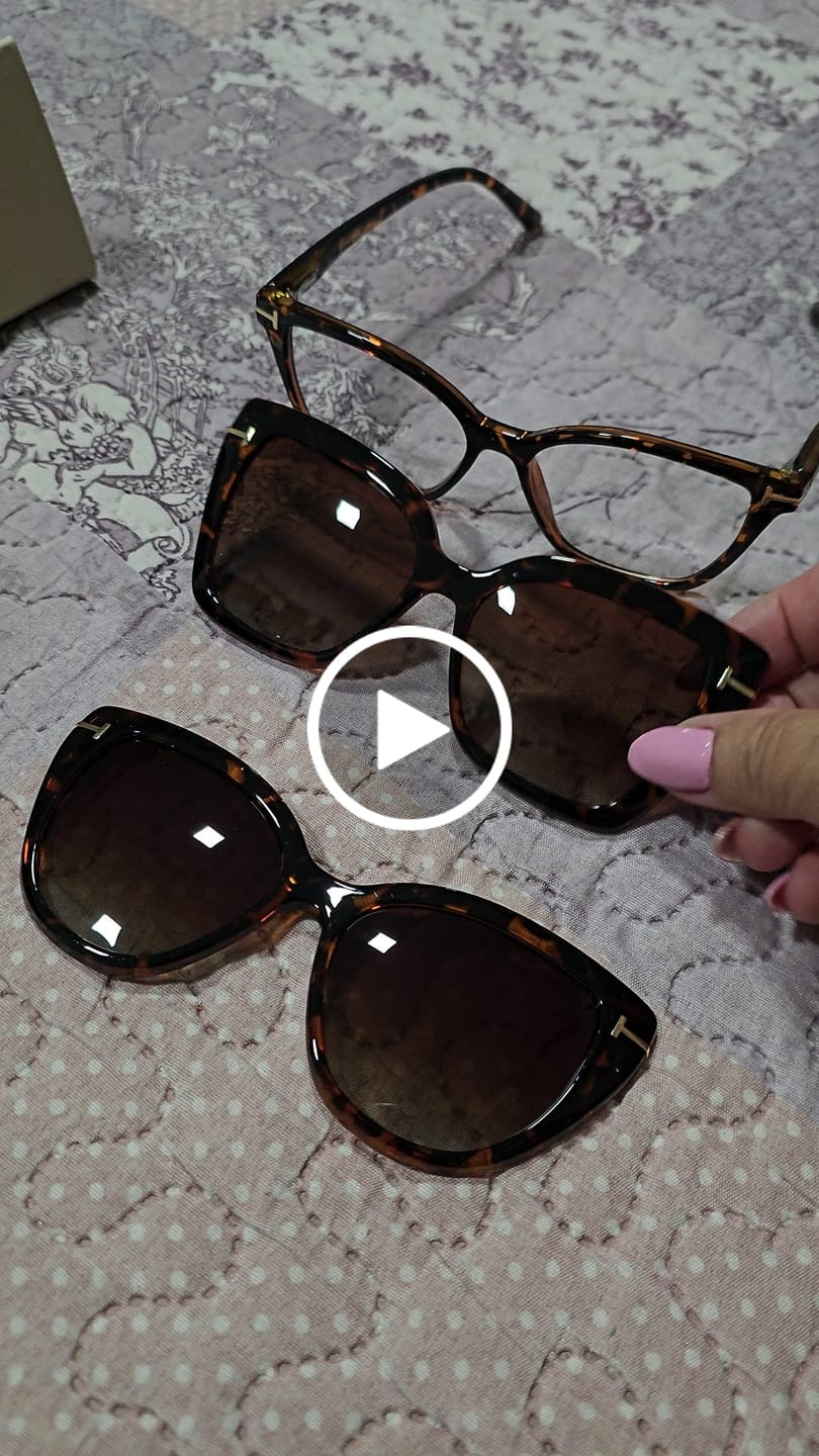 Customer video review of Óculos Barcelona Clip-On Polarizado 3 em 1