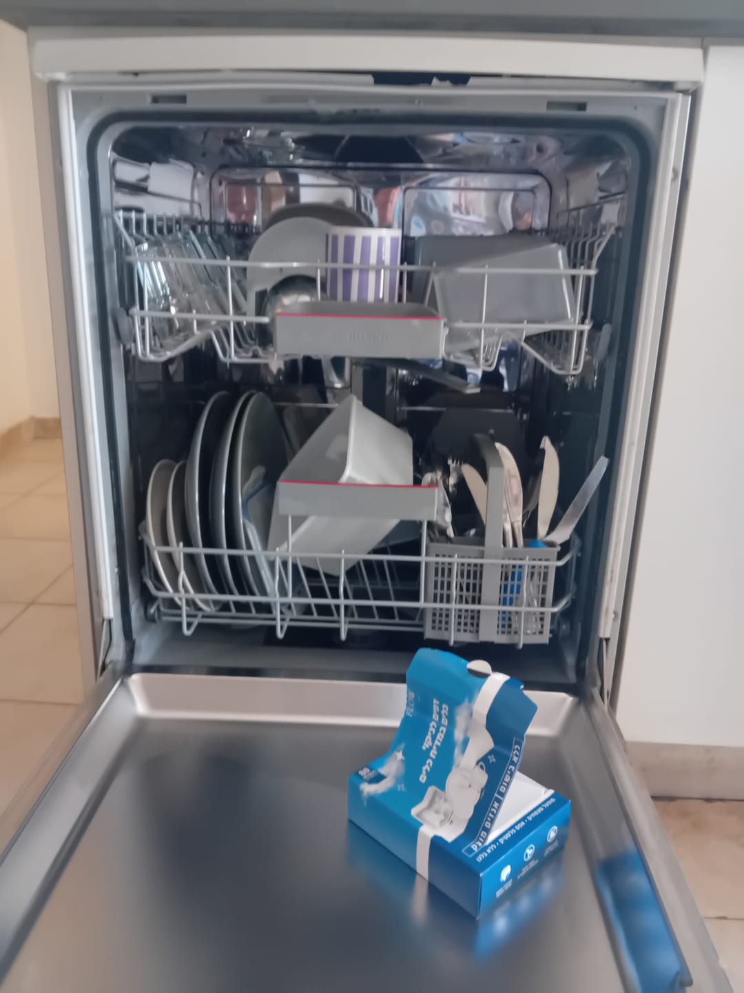 Customer photo review of דפי ניקוי כביסה