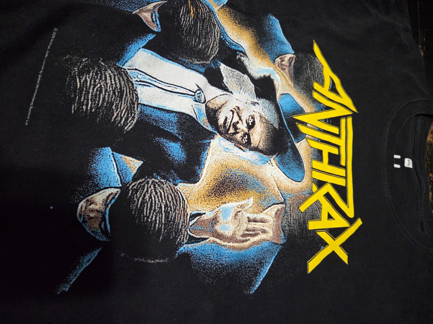 Customer photo review of Anthrax - Among The Living - Shortsleeve Shirt