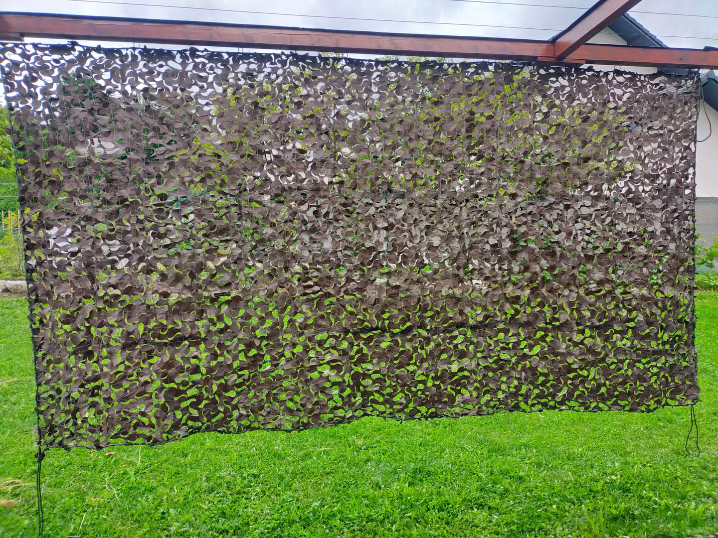 Customer photo review of Filet de camouflage renforcé militaire
