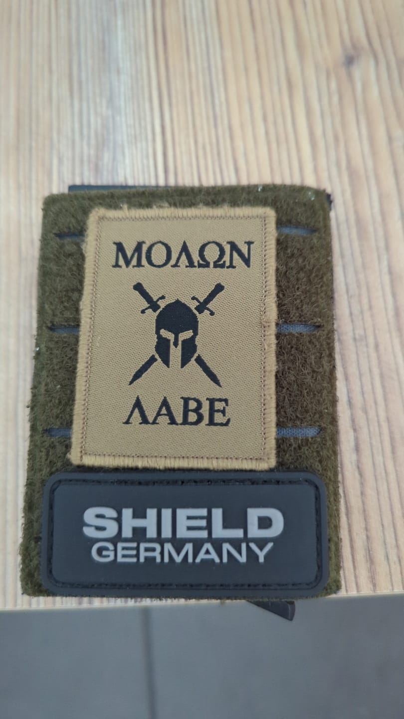 Customer photo review of Tactical Wallet MK2 - Steingrau Oliv