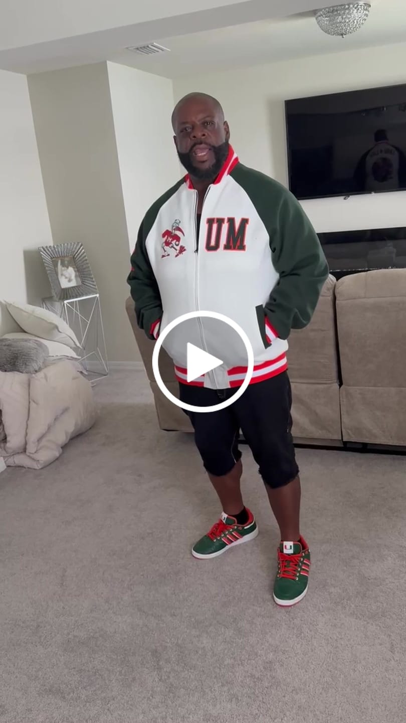 Customer video review of Custom White Orange-Green Bomber Varsity Letterman Two Tone Zipper Jacket