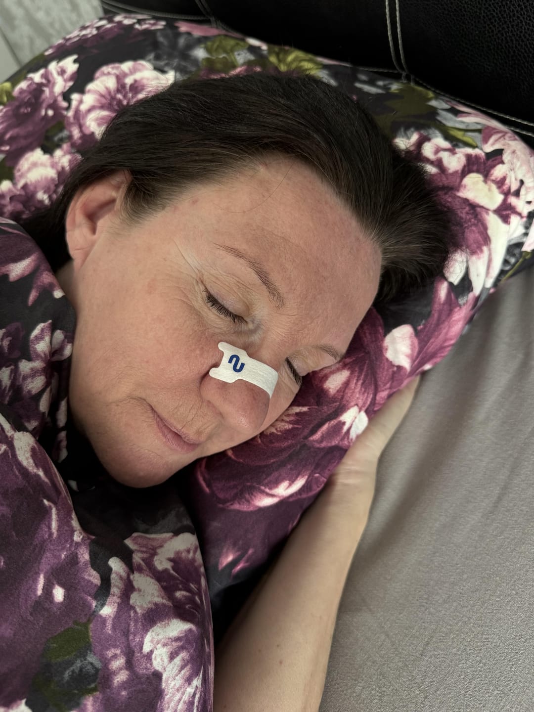 Customer photo review of Nuku Sleep Nasal Strips