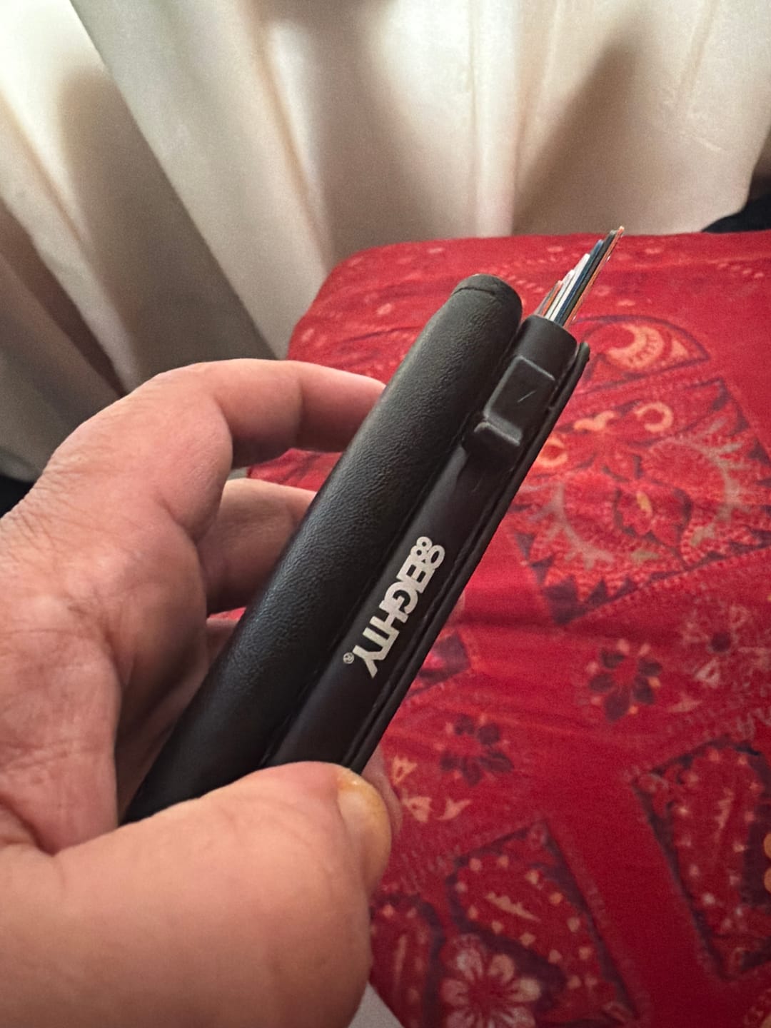 Customer photo review of 80Eighty® Onyx Wallet