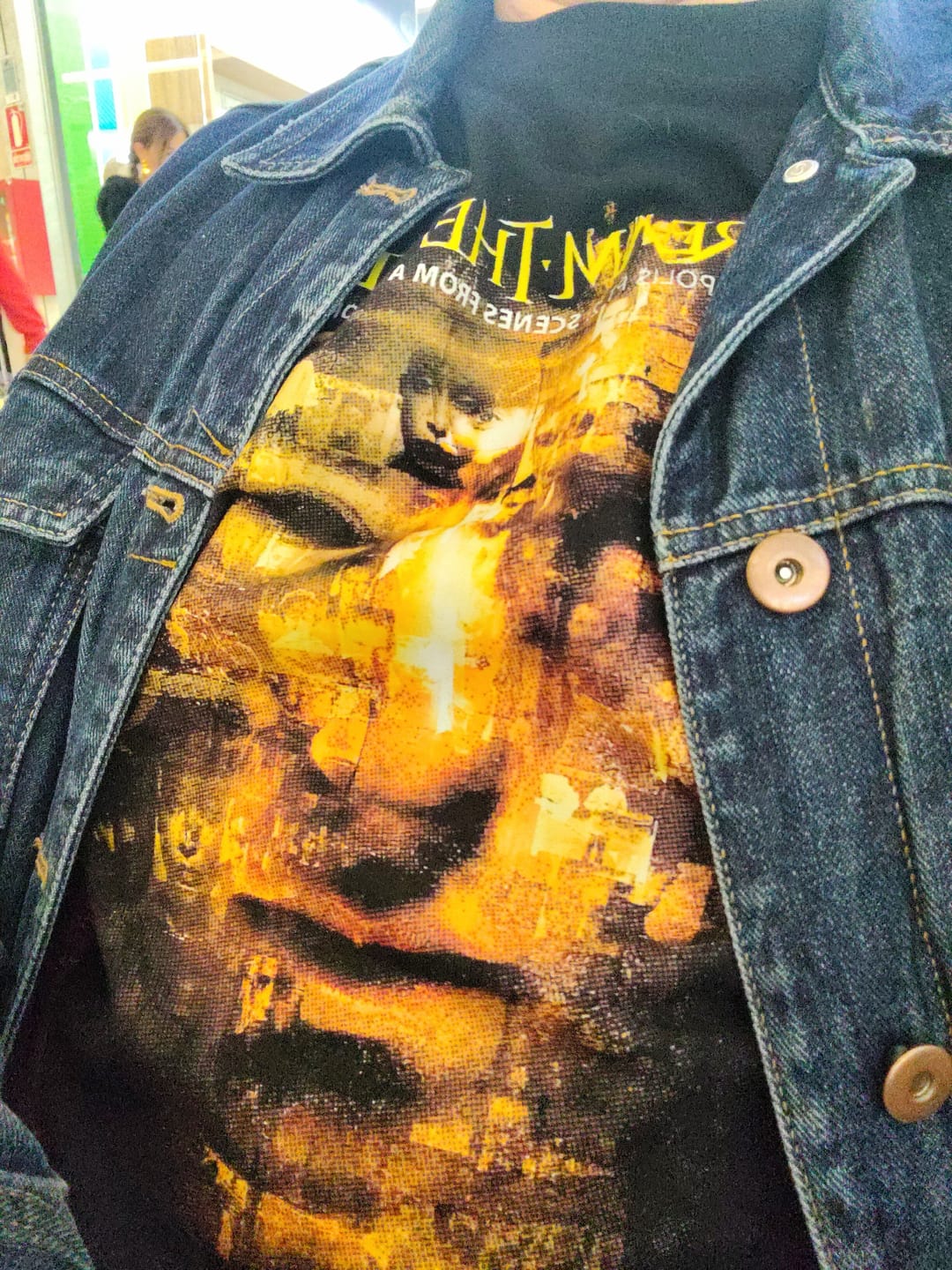 Customer photo review of Camiseta Algodon Dream Theater Metropolis