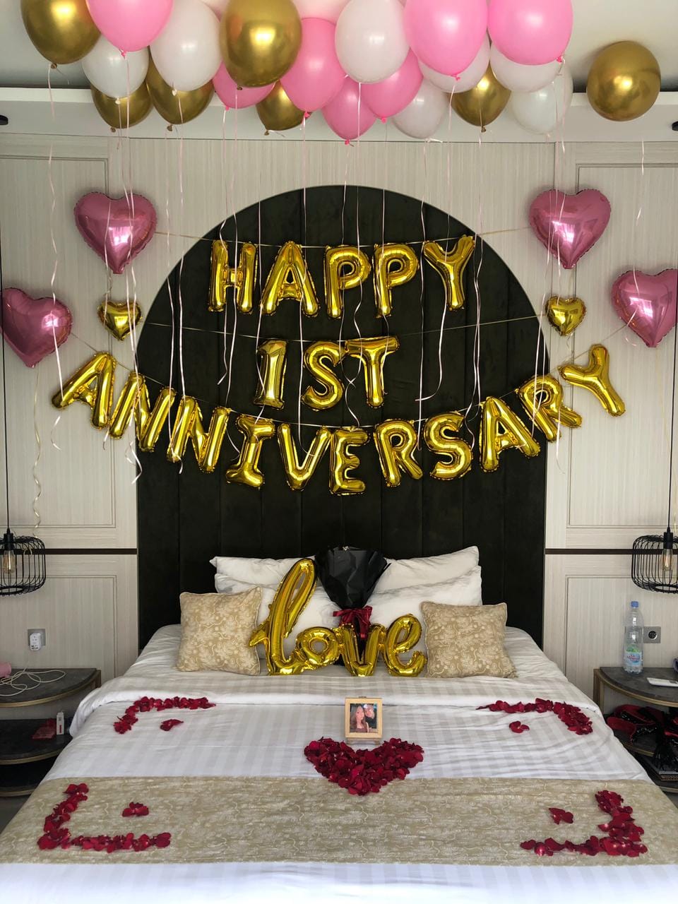 Customer photo review of 🎊 Indoor Room Decorations - Villa Room Setup