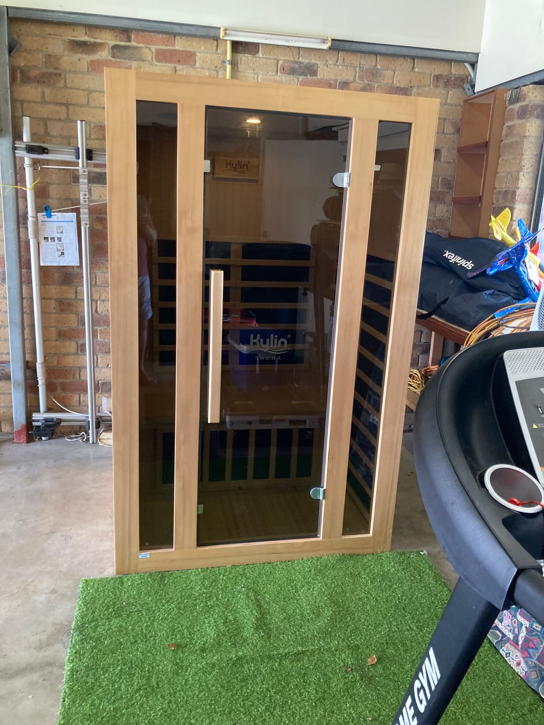 Customer photo review of Kylin Low EMF Carbon Infrared Sauna Room 2 Person QD-D2