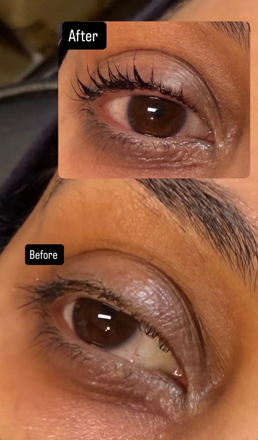 Customer photo review of (NEW) Korean Lash Lift