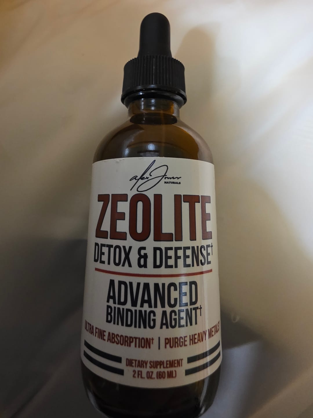 Customer photo review of Zeolite Detox & Defense - Advanced Binding Agent (60 Servings)