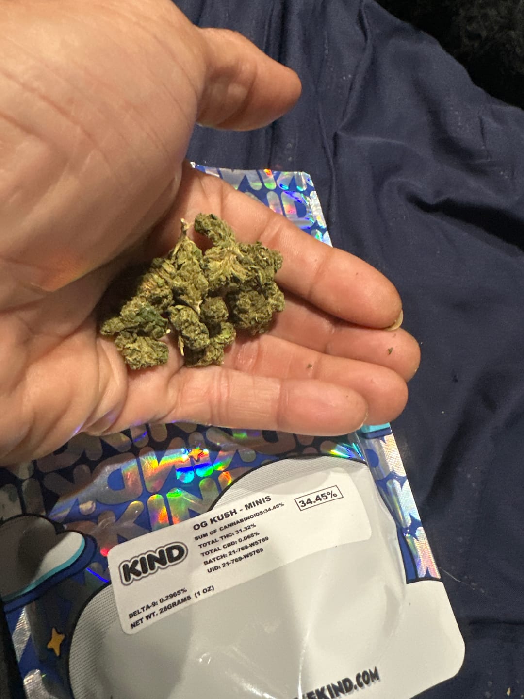 Customer photo review of OG Kush - Minis - 28 Grams - Indica