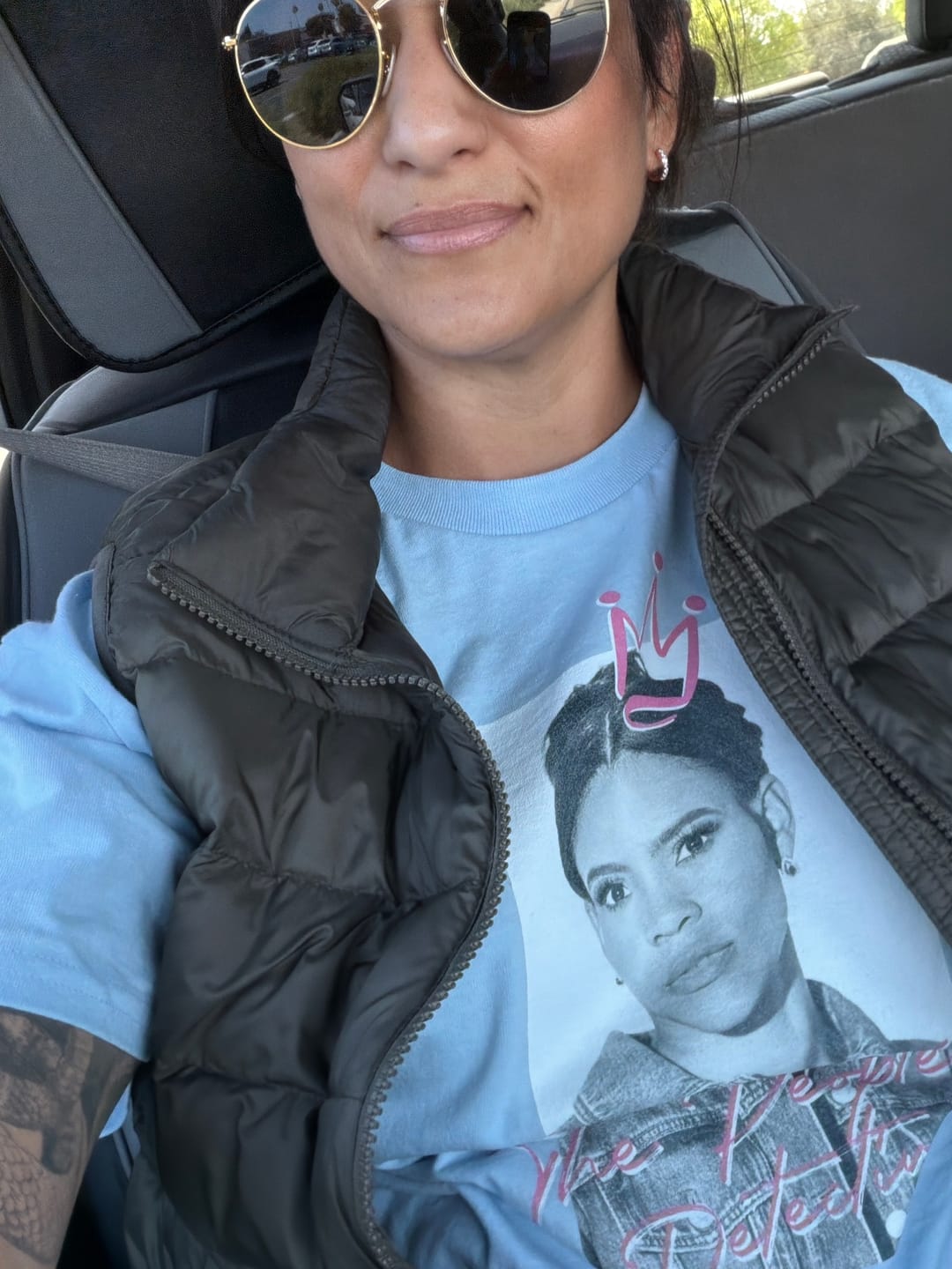 Customer photo review of People's Detective T-Shirt