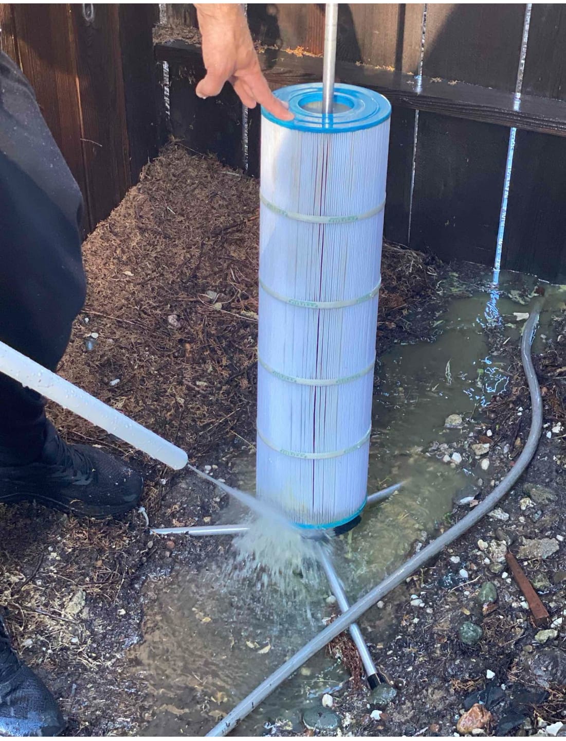 Customer photo review of Cyclone Filter Cleaner Pro