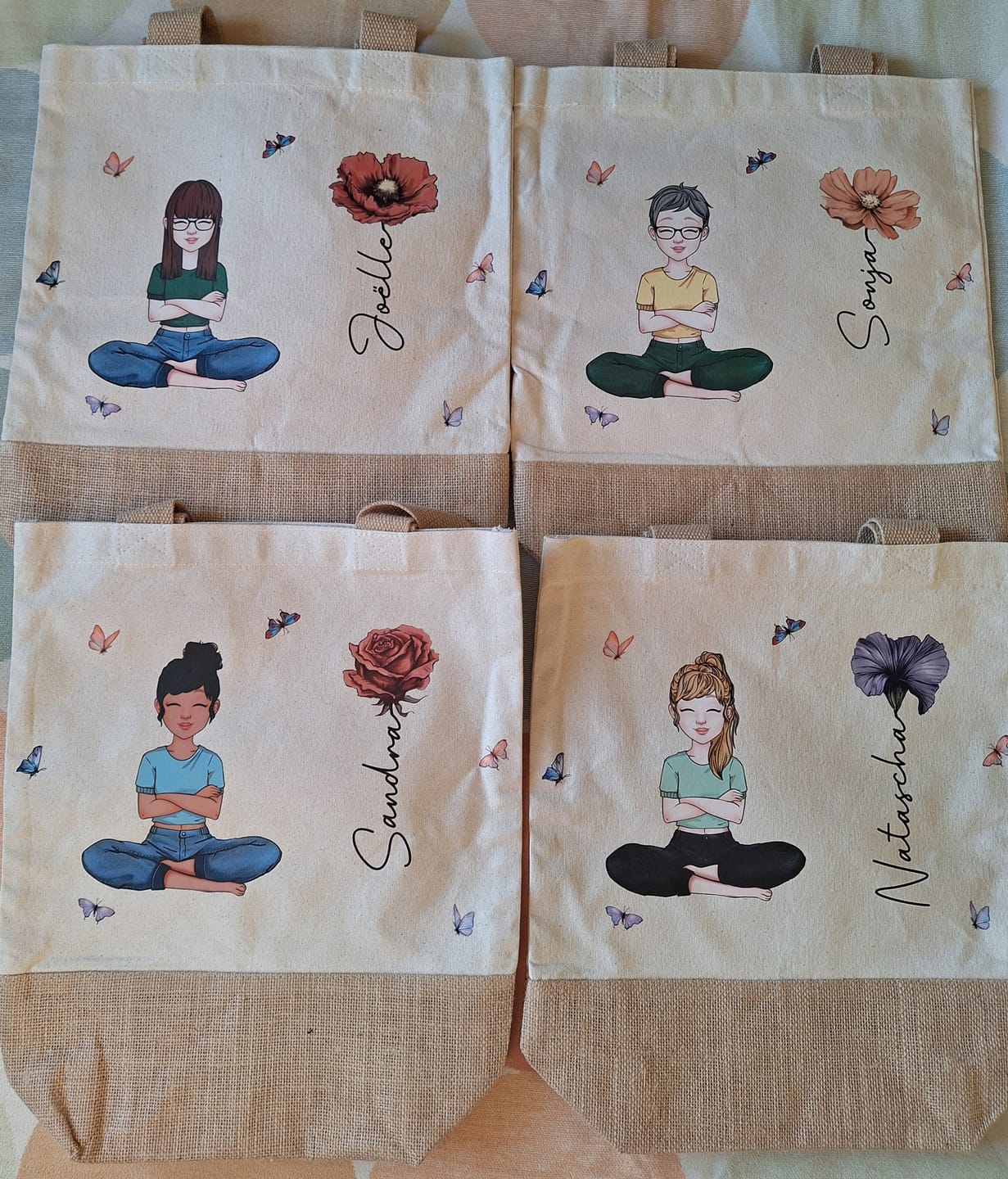 Customer photo review of Summervibes - Personalisierte Tasche für den Strand