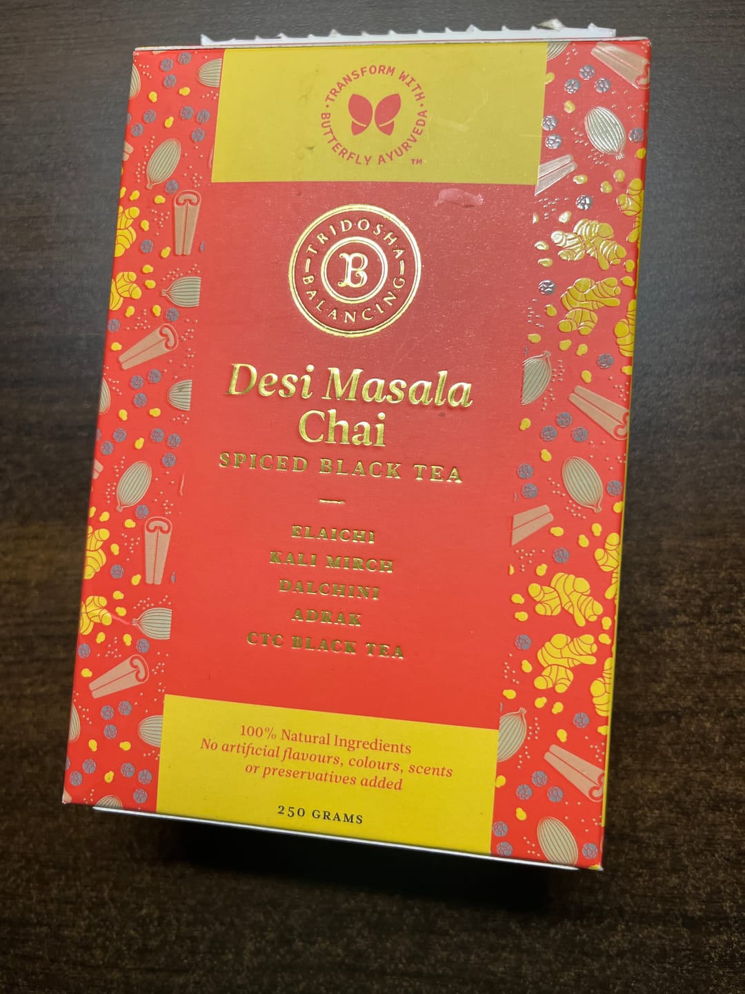 Customer photo review of Desi Masala Chai | Tea for Boosting Immunity & Digestion