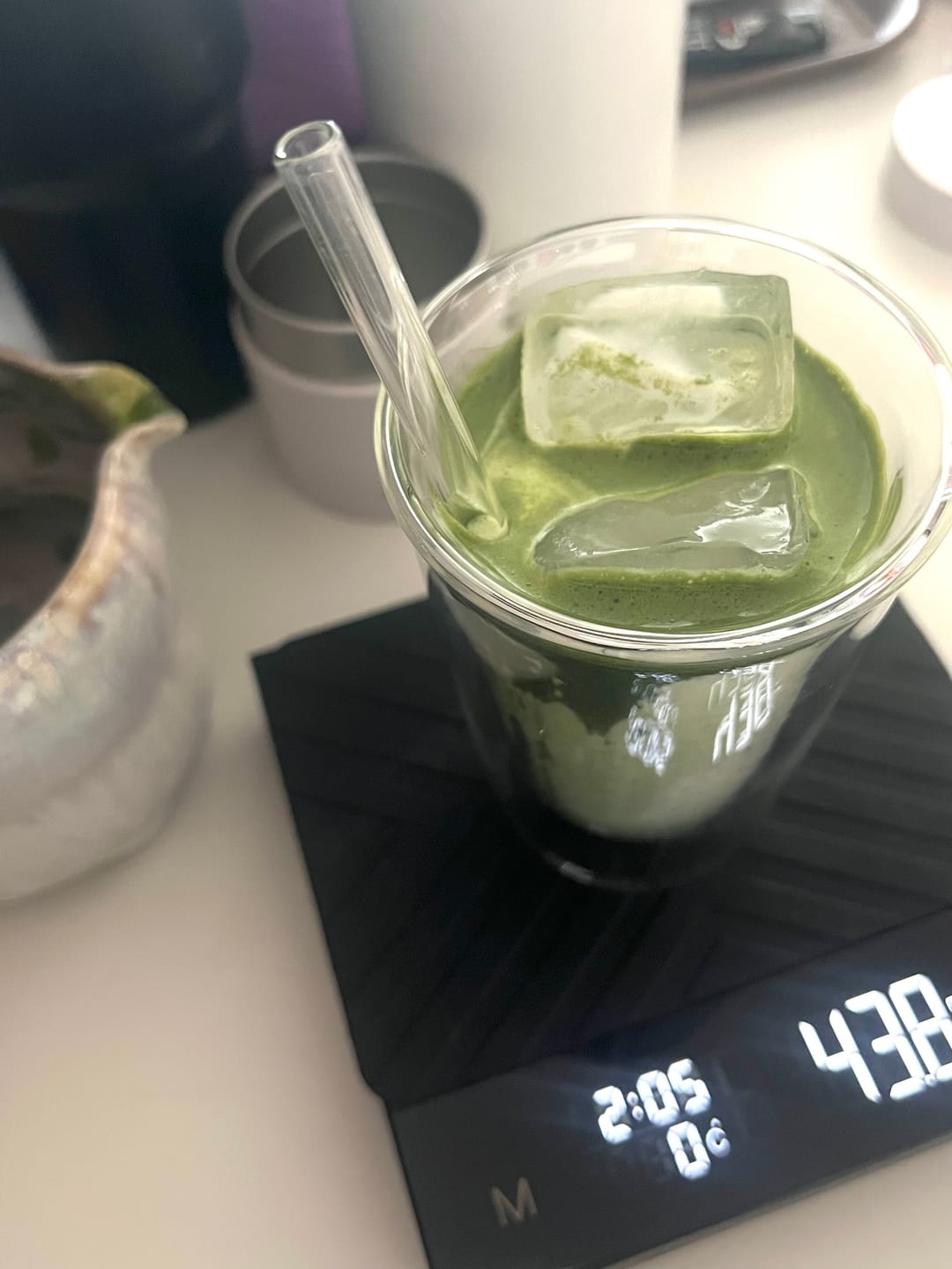 Customer photo review of Sage Barista Matcha