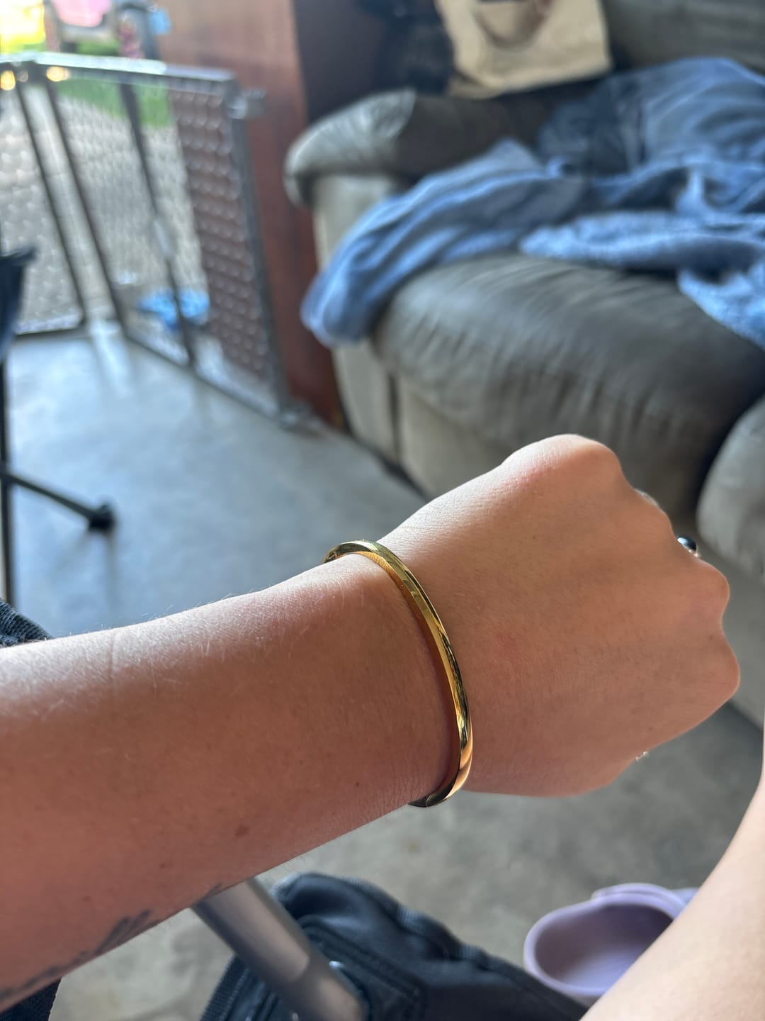 Customer photo review of Marbella Cuff Bracelet (Bundle)